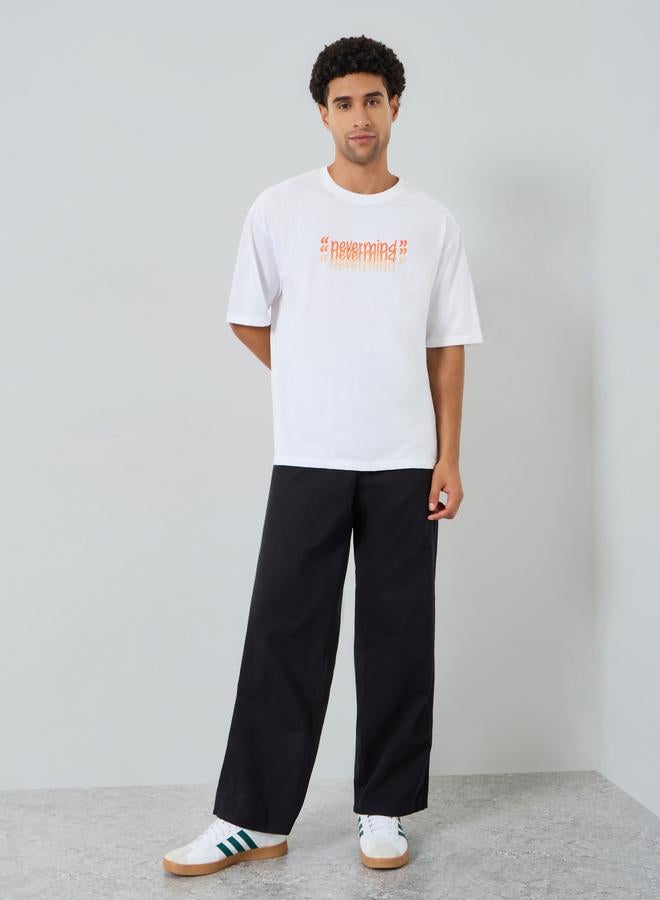 ستايلي بنطال تشينو بقصة مريحة - Image 1